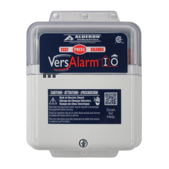 Alderon Industries VersAlarm I/O User Manual