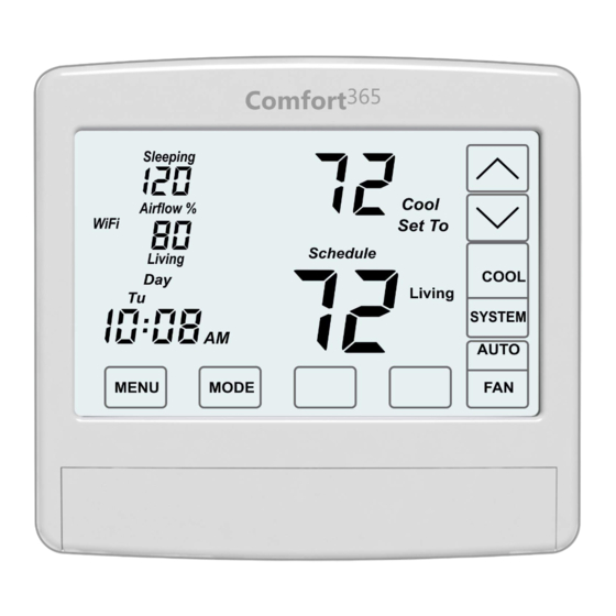 eControls C365T21WF Manual del instalador y del usuario