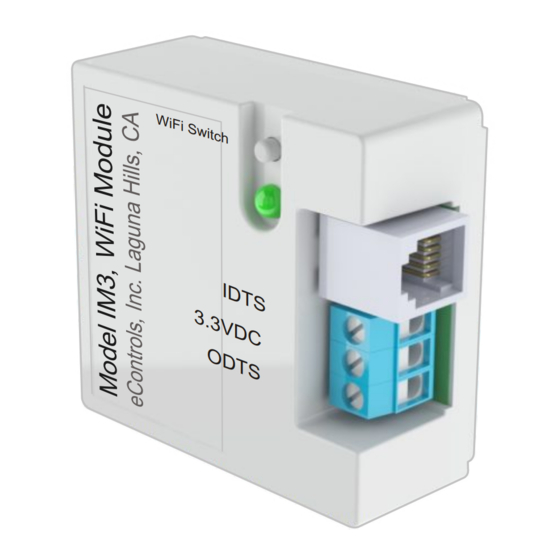 eControls SmartWHF iMKS Quick Start