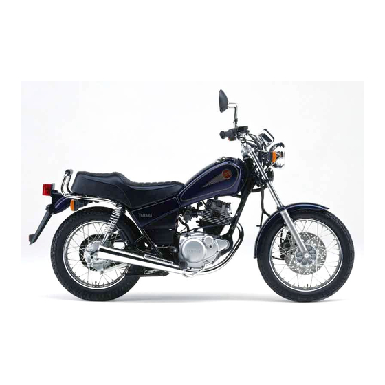 Yamaha 1999 SR125 Manual de servicio