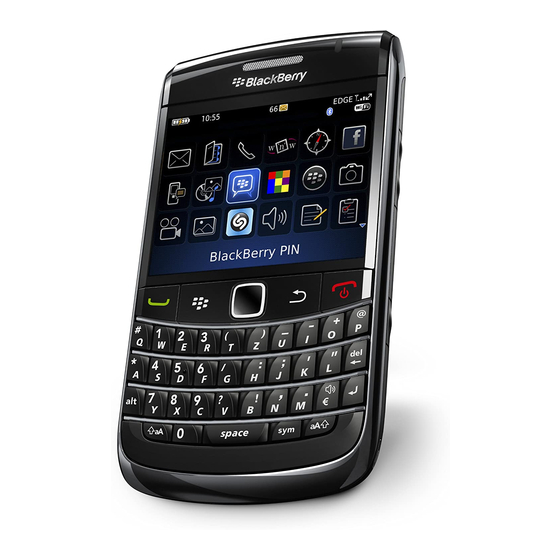 Blackberry 9000 - Bold Manual del usuario