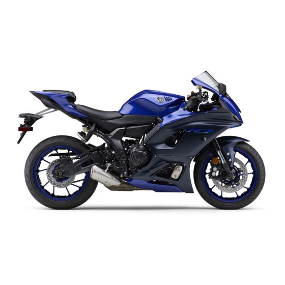 Yamaha YZF690-U 2022 Manuale di servizio