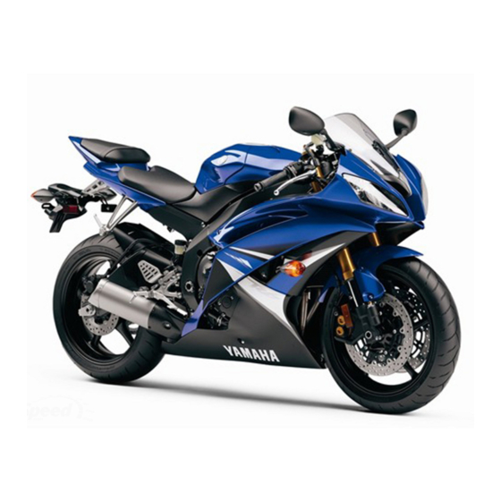 Yamaha YZFR6X(C) 2008 Service-Handbuch