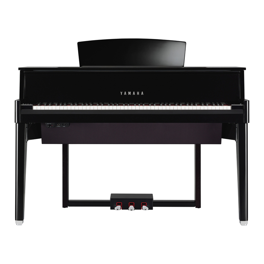 Yamaha AvantGrand N1 Benutzerhandbuch