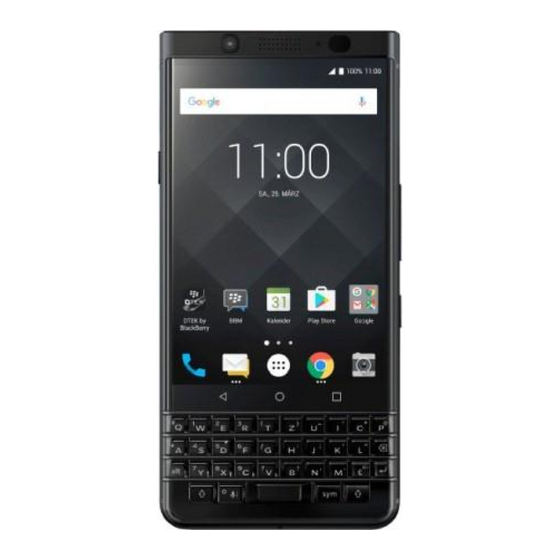 Blackberry BBB100-5 Güvenlik ve Ürün Bilgileri