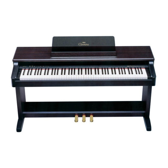 Yamaha Clavinova CLP-123 Посібник користувача