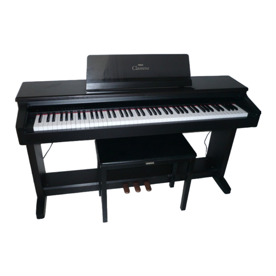 Yamaha Clavinova CLP-124 Посібник користувача