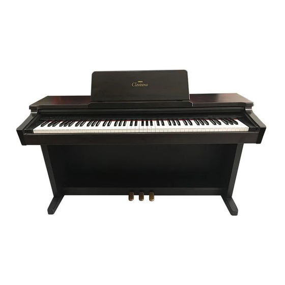 Yamaha Clavinova CLP-133 Посібник користувача