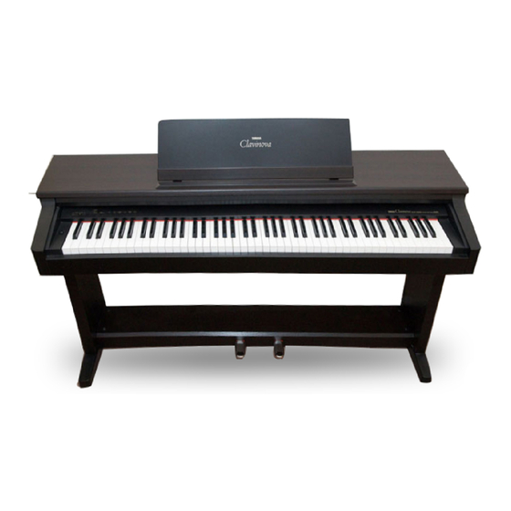 Yamaha Clavinova CLP-250 (Duitse) gebruikershandleiding