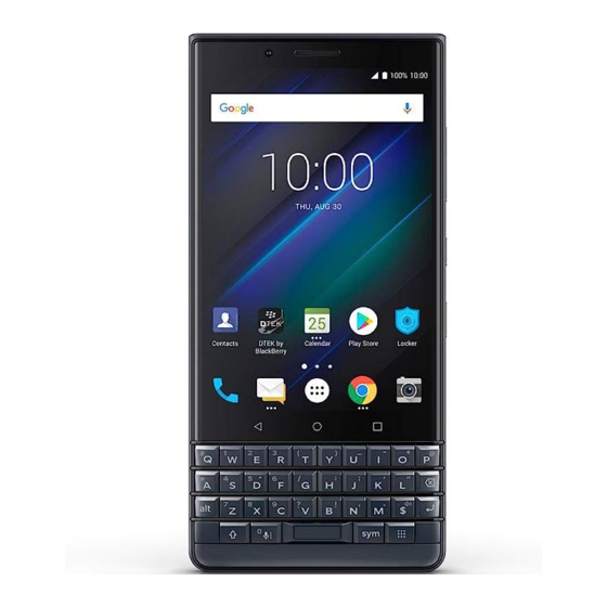 Blackberry BBE100-1 Veiligheid en productinformatie