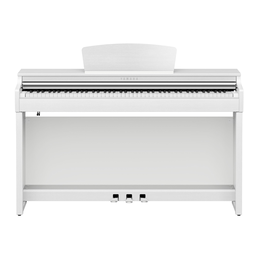 Yamaha Clavinova CLP-725 オーナーズマニュアル