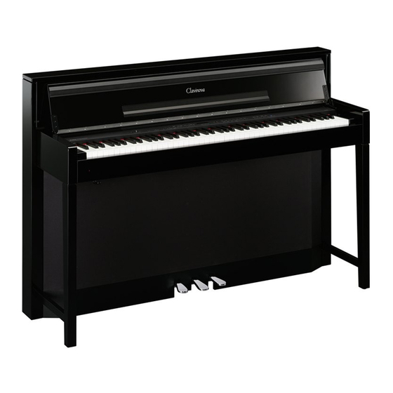 Yamaha Clavinova CLP-S306 Procedura instalacji