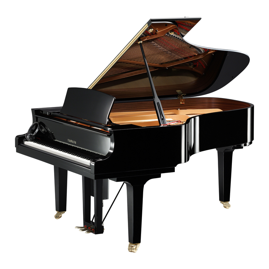 Yamaha disklavier DS4M4 PRO Manuale di manutenzione