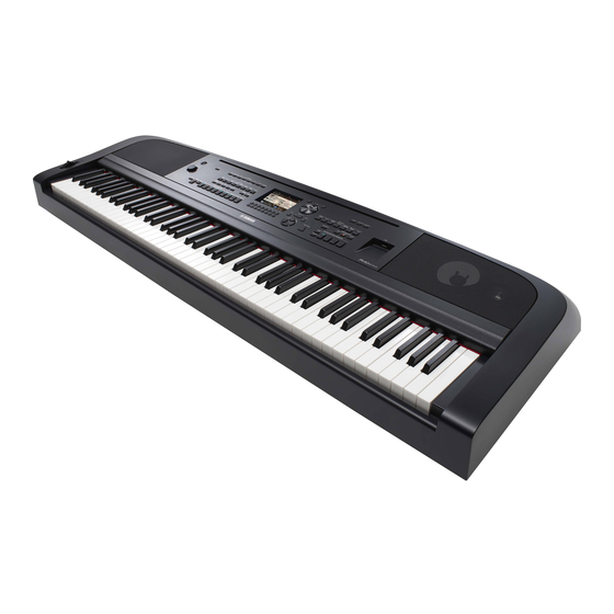 Yamaha Portable Grand DGX-670 Посібник користувача