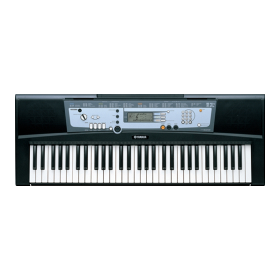 Yamaha Portatone YPT-210 Посібник з експлуатації