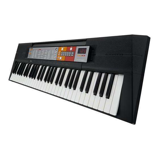 Yamaha PSR-F50 Service Manual