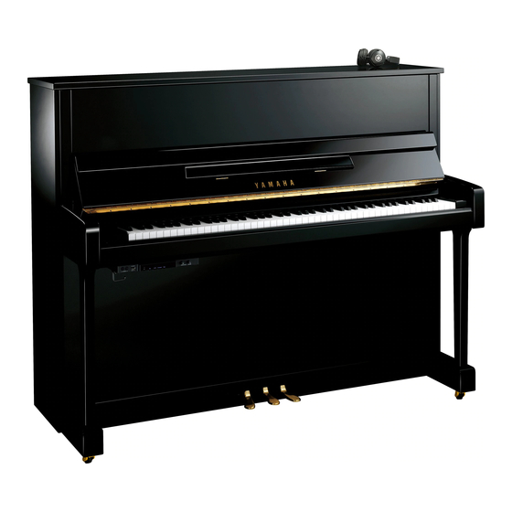 Yamaha SILENT PIANO Instrukcja obsługi