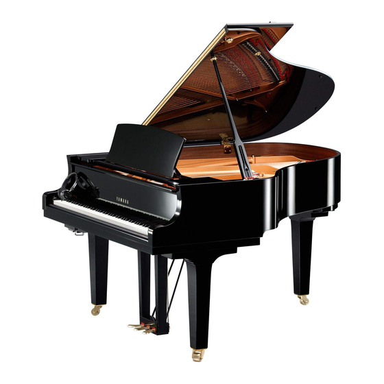 Yamaha Silent Piano GPS-SH Series Wartungshandbuch