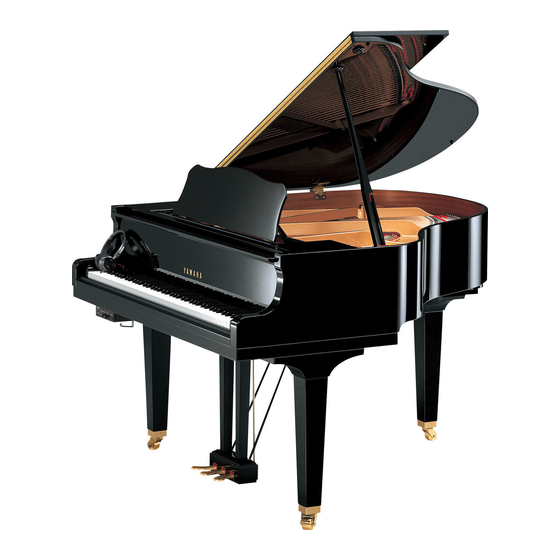 Yamaha SILENT PIANO SG2 Manual do Proprietário