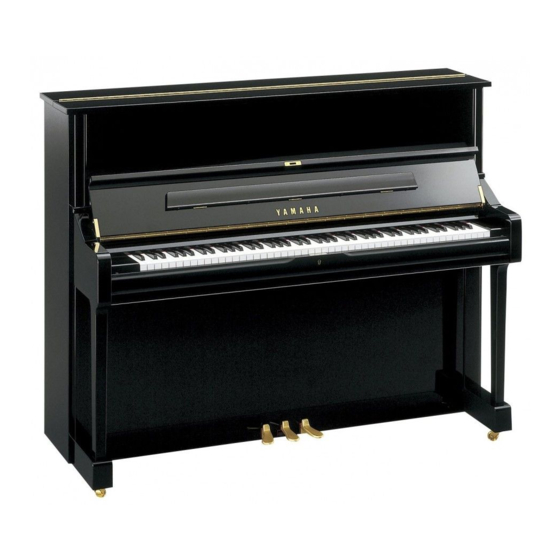 Yamaha Silent Piano U3SG Manual de mantenimiento