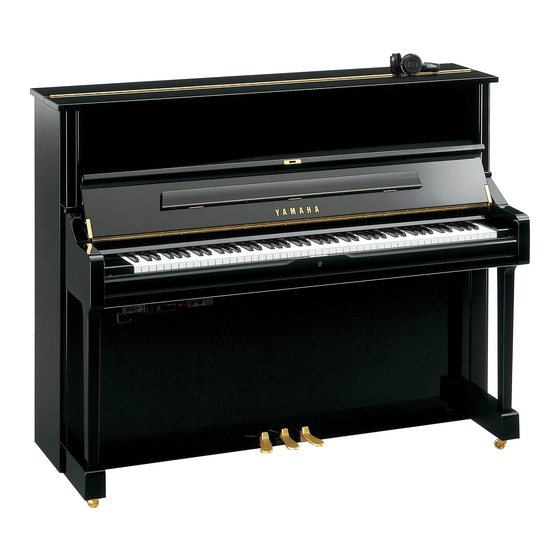 Yamaha SilentPiano U1-Silent Brochura e especificações