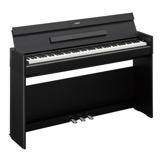 Yamaha ARIUS YDP-S55 Manuale d'uso