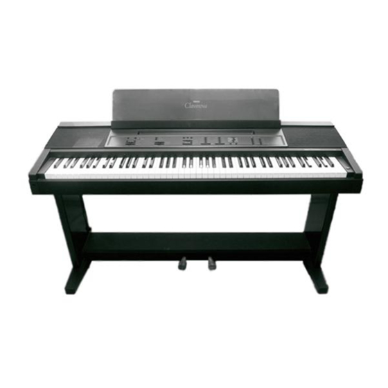 Yamaha Clavinova CVP-10 Owner's Manual