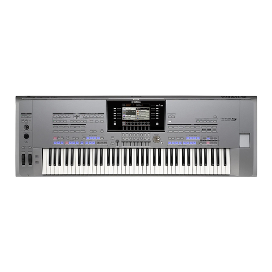 Yamaha PSR Series Manual