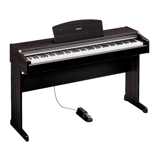 Yamaha YDP-113 Hızlı Kullanım Kılavuzu