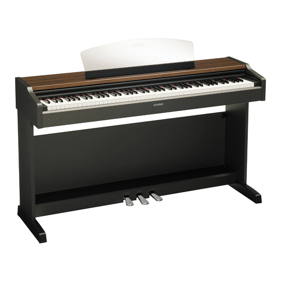 Yamaha YDP-131 Hızlı Kullanım Kılavuzu