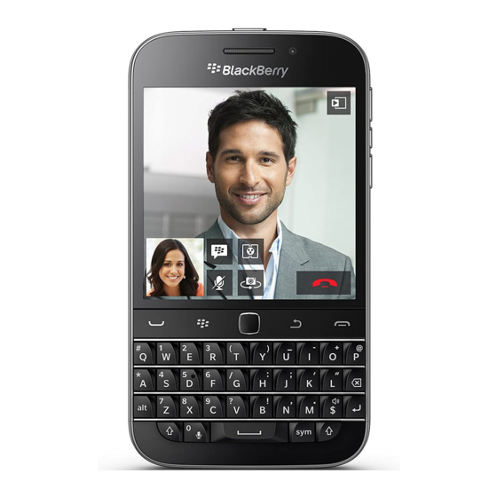 Blackberry Classic Q20 Schnellstart-Handbuch