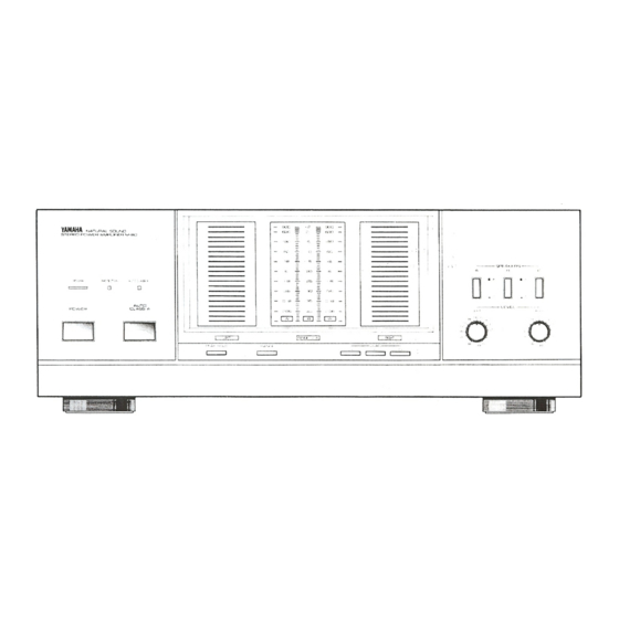 Yamaha M-80 Manuale d'uso