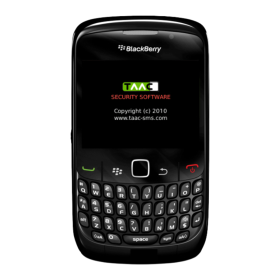 Blackberry smartphone 사용자 설명서