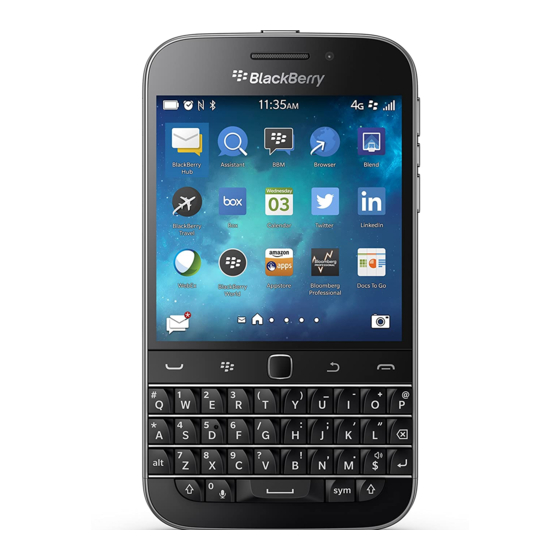 Blackberry SQC100-4 Quick Start Manual