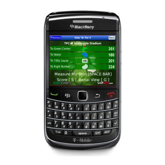 Blackberry Bold 2 9700 Manual do utilizador