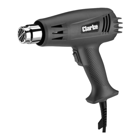 Clarke CHG1500D User Instructions