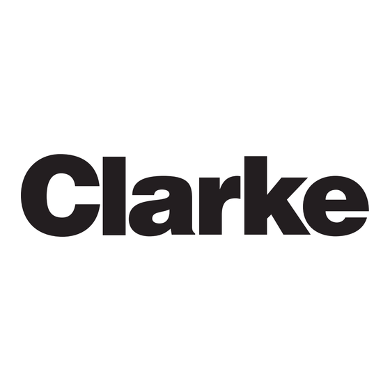 Clarke CHG1600 User Instructions