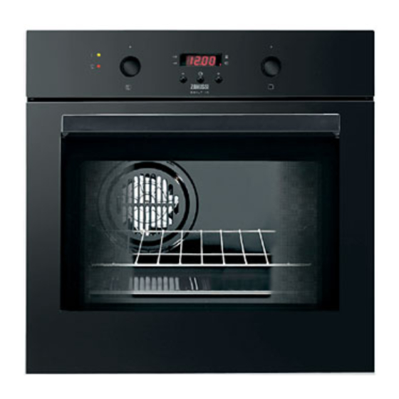 Zanussi ZOB 668 Talimat Kitapçığı