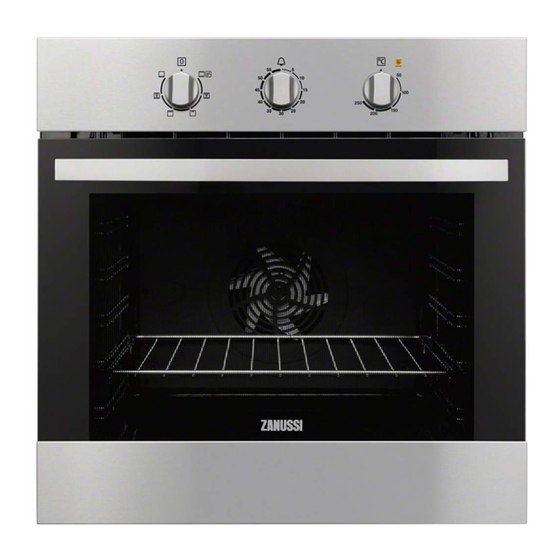 Zanussi ZOB21601XK 사용자 설명서