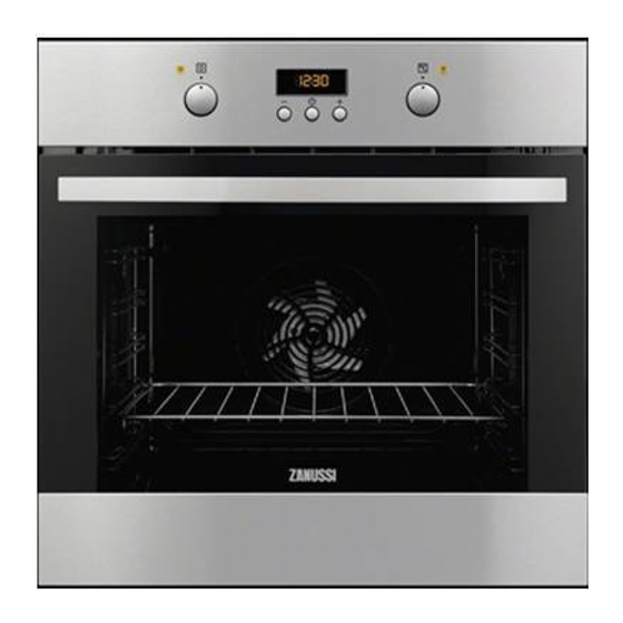 Zanussi ZOB25602 Посібник користувача