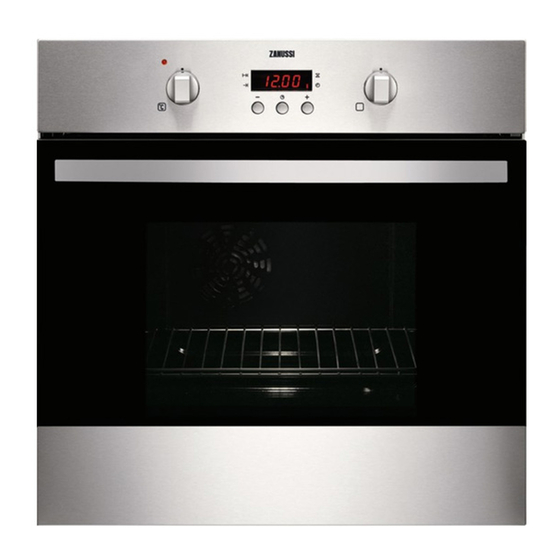 Zanussi ZOB343X Руководство пользователя