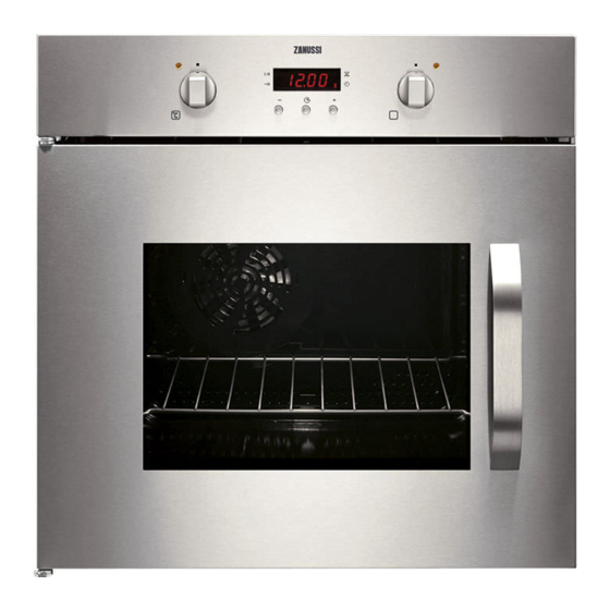 Zanussi ZOB555XL Gebruikershandleiding