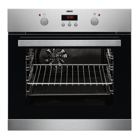 Zanussi ZZB25602XV Gebruikershandleiding