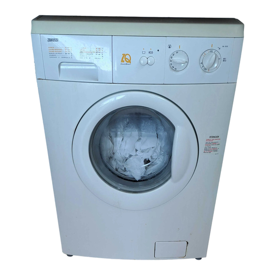 Zanussi Aquacycle 500 Gebruikershandleiding