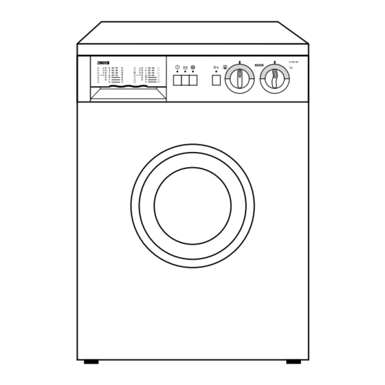 Zanussi FL 904 NN Instruction Booklet