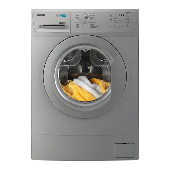 Zanussi ZWS76100SS Руководство пользователя