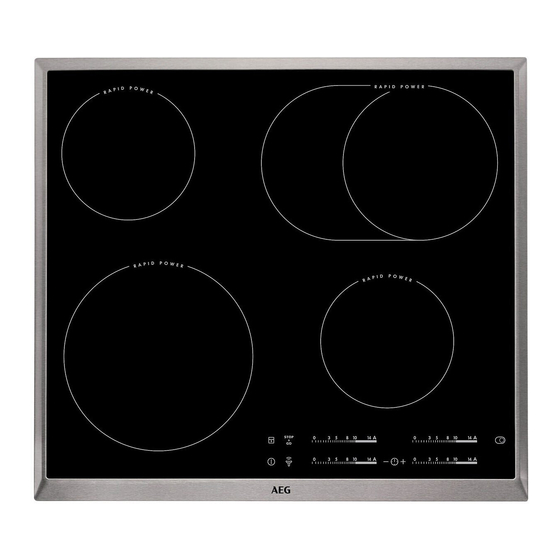 Zanussi HK654850XB Benutzerhandbuch