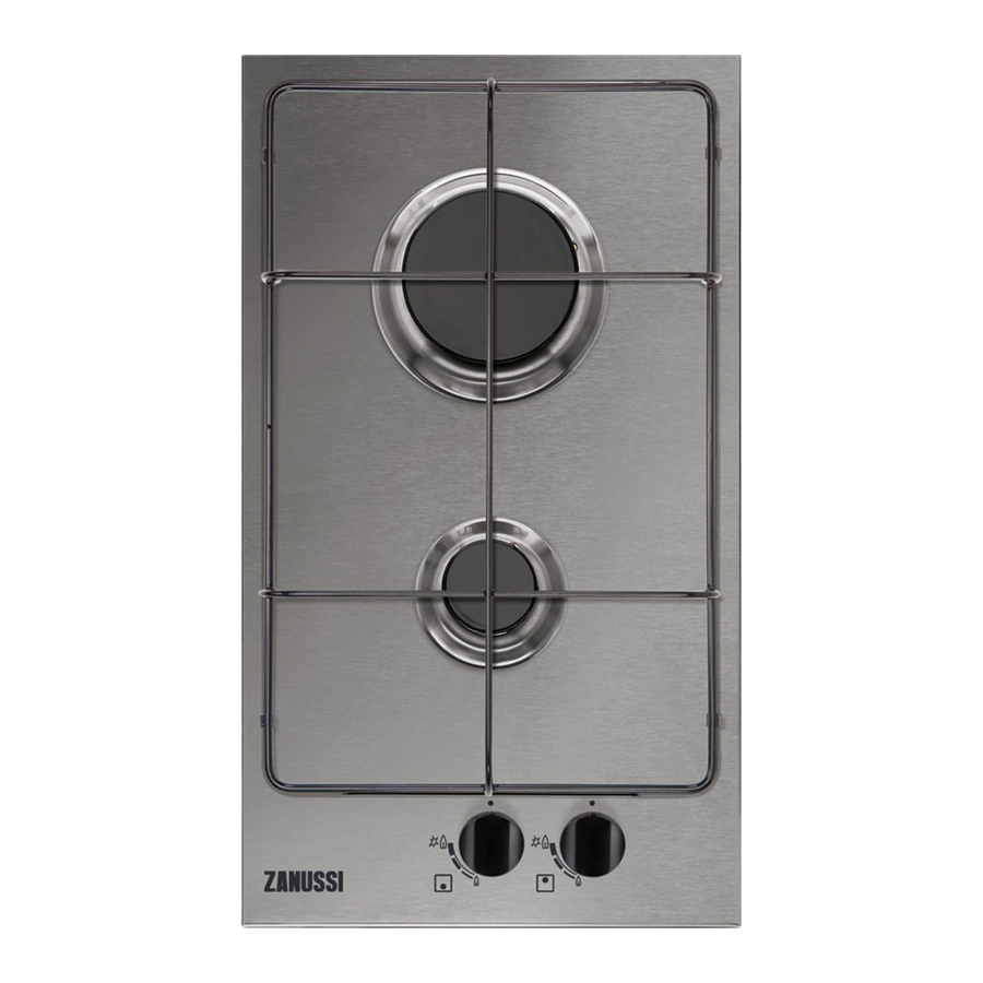 Zanussi ZGG35214 Gebruikershandleiding