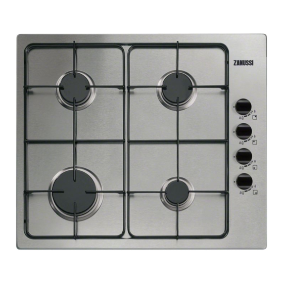 Zanussi ZGG62414 Manual do utilizador