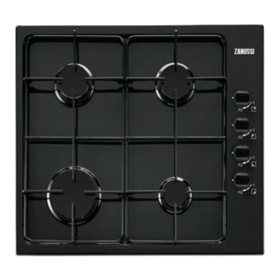 Zanussi ZGG62414BA Руководство пользователя